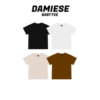 Áo thun nữ trơn BABY TSHIRT DAMIESE Cotton 100% 250gsm