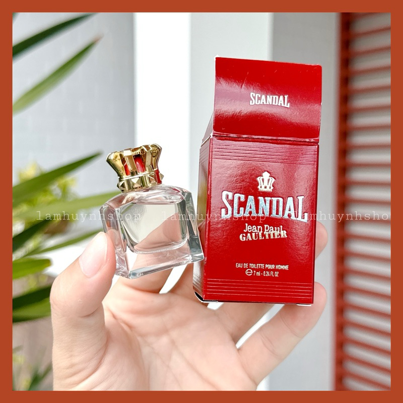 Nước hoa mini Nam SCANDAL POUR HOMME Edt Jean Paul Gaultier 7ml