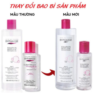 Nước tẩy trang byphasse solution micellaire face 500ml tây ban nha - hàng chính hãng