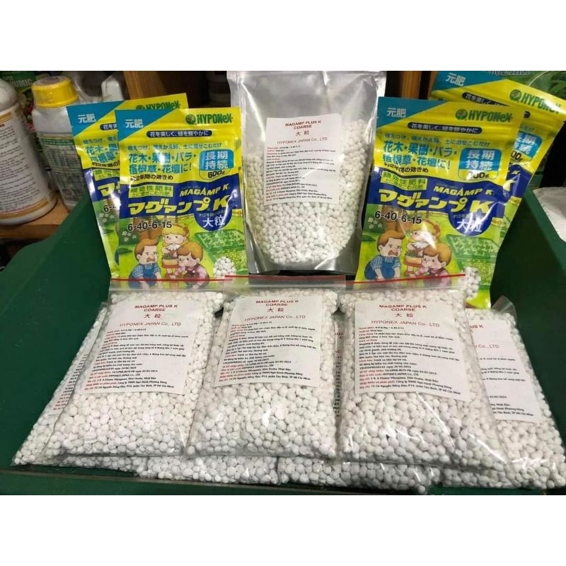 Phân tan chậm hạt trắng Nhật 200gram