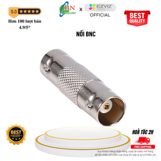 Rắc nối 2 BNC dây cáp đồng trục thi công camera