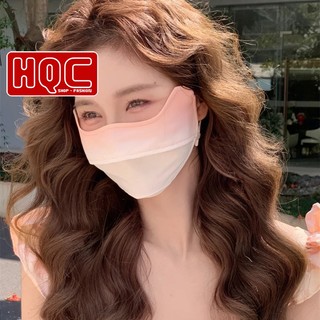 Khẩu Trang Vải Chống Nắng Tia UV Khẩu Trang Chống UV Bản omber Cho Gò Má Cao Chống Nám Mới HQC-024