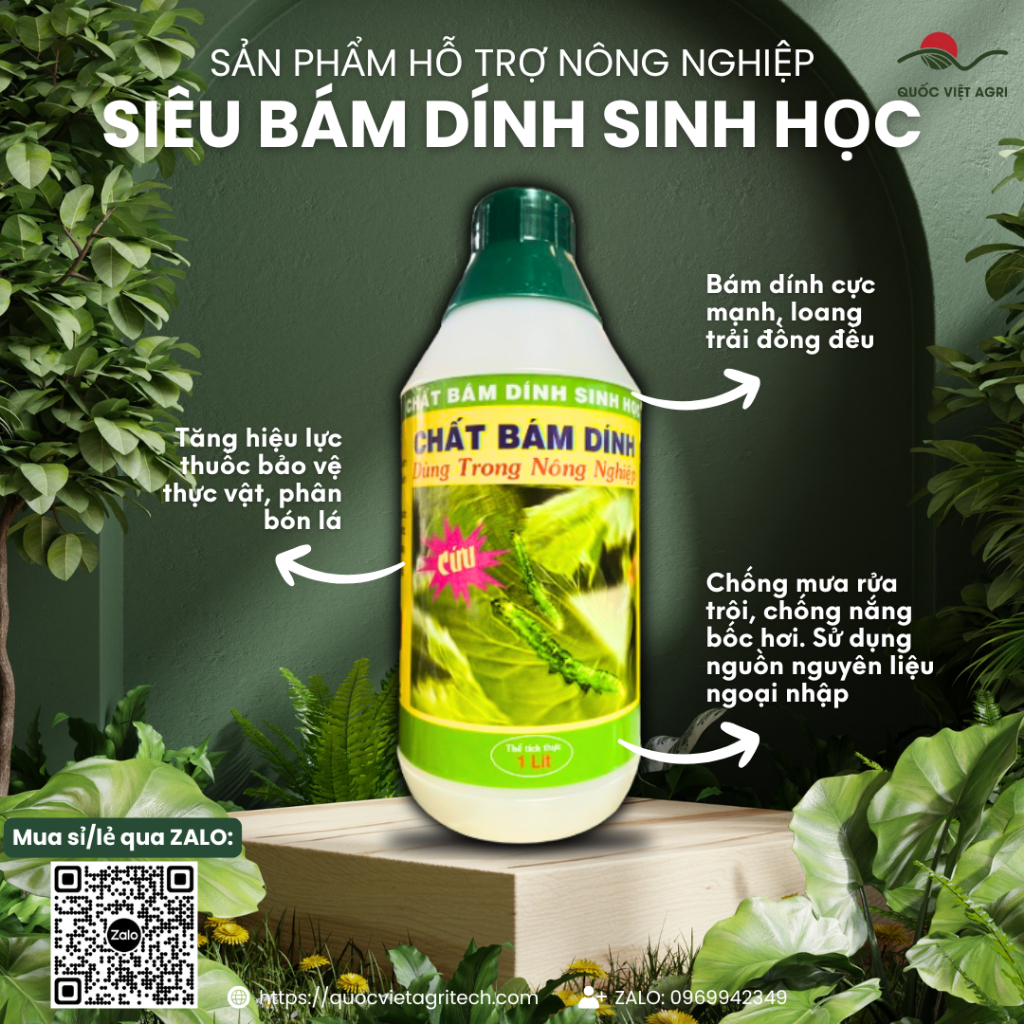 SIÊU BÁM DÍNH SINH HỌC (chai 1 LÍT)