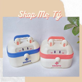 Đồ chơi bé tập làm bác sỹ thỏ bằng nhựa cho bé gồm 32 chi tiết