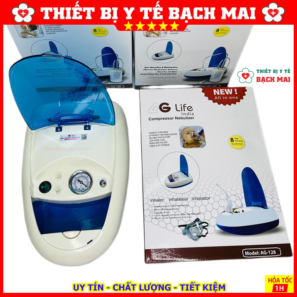Máy Xông Hút Mũi Họng 2 Trong 1 AG-Life Hi Baby [NEW 2020]