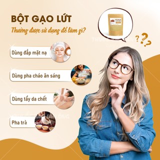 Bột Gạo Lứt 500g (Gạo Đã Rang Thơm)