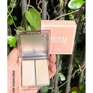 Phấn bắt sáng clio prism highlighter duo