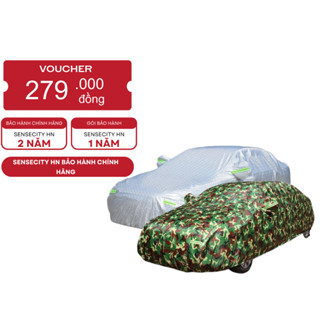 Bạt Phủ Ô Tô Cao Cấp KAW, Bọc Lớp Nỉ Bên Trong Chống Xước, Chống UV,Chống Cháy,BH Chính Hãng