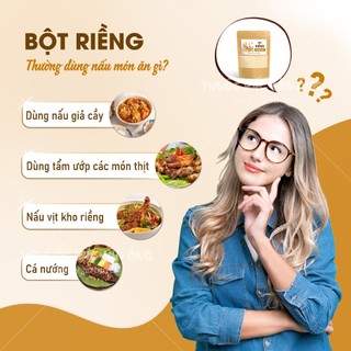 Bột riềng nguyên chất 500g (Gia vị ướp thịt cá thơm ngon)