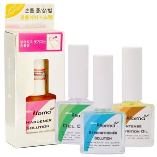 Sơn móng tay chống xước làm cứng và bảo vệ móng Aroma Nail Clinic Hàn Quốc 10ml