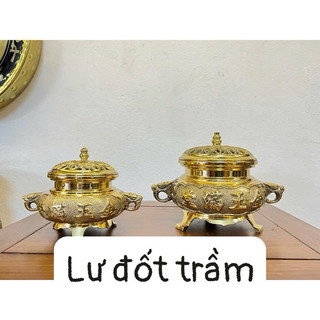 Lư xông trầm bằng đồng cao cấp hàng Vĩnh Tiến
