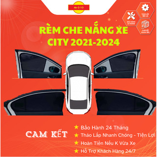 Rèm Che Nắng Loại 1 Chính Hãng Mr Ô Tô ,Thiết Kế Cho Xe Honda City 2021-2024  Bảo Hành 24 Tháng