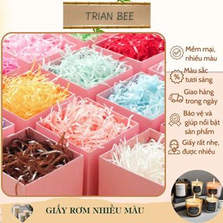 Giấy rơm/giấy rối lót hộp quà 100g- phụ kiện trang trí