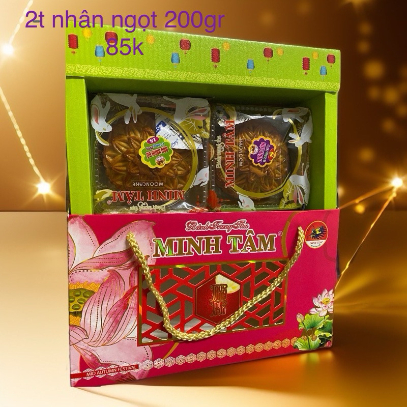 Bánh trung thu Minh Tâm loại 1trứng 200gr