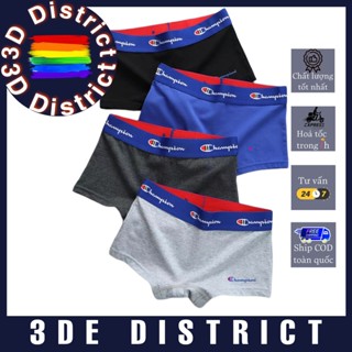  Quần lót boxer đùi cho nữ quần sịp đùi tomboy transguy logo Champ 