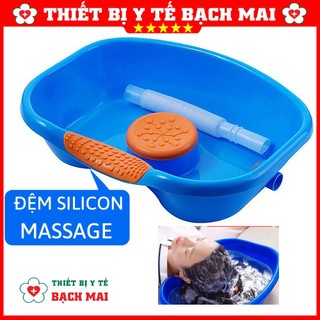 Chậu Gội Đầu Tại Nhà - Máng Gội Đầu tại Giường Cho Người Già, Bệnh Nhân