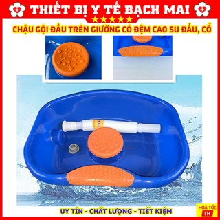 Chậu Gội Đầu Tại Nhà - Máng Gội Đầu tại Giường Cho Người Già, Bệnh Nhân