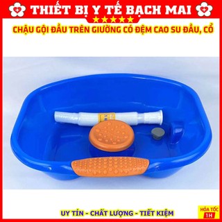 Chậu, Máng Gội Đầu Cho Bà Bầu, Người Già, Người Bệnh, Trẻ Em - Có Đệm Cao Su Đầu, Cổ - Thế Hệ Mới