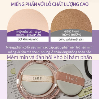 Mút tán phấn nước siêu mịn bông mềm mại không hút kem nền