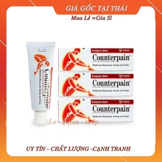 [Hàng chính hãng]Dầu Xoa Bóp Counterpain Hot - 1 Gói 10 Miếng dán Neobun Thái Lan