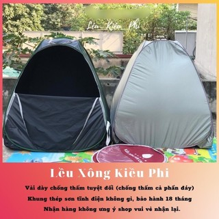 Lều xông hơi tại nhà chui đầu Kiều Phi - Lều xông hơi cao cấp bảo hành 18 tháng