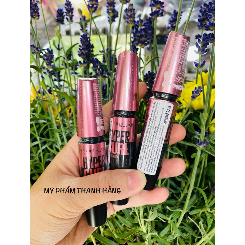 mascara maybelline làm dày và cong mi