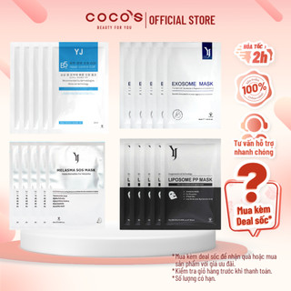 Combo 10 mặt nạ yuejin mask mặt nạ phục hồi, mặt nạ b5, mặt nạ dưỡng sáng, mặt nạ cấp ẩm 25mlx10