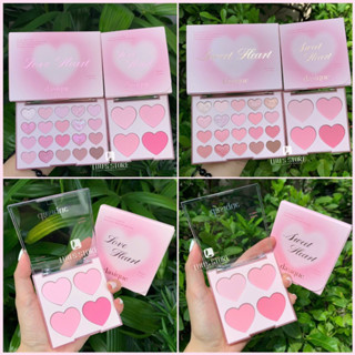 Bảng Má Hồng + Màu Mắt Dasique Sweet Heart Collection