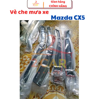 Vè che mưa xe Mazda CX5, CX-5 đời 2018- 2022, 2023 - 2025 Hàng nhựa đen Thái Cao cấp