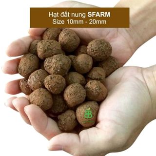 VIÊN ĐẤT NUNG (SỎI NHẸ) SFARM 5DM3 (KT 10-20MM)
