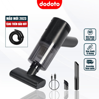 Máy hút bụi ô tô dodoto, hút bụi cầm tay mini ô tô, công suất 20.000 Pa, BH 24 tháng