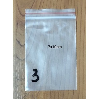 200 Chiếc  Túi Zip chỉ đỏ đủ size Túi dày ( từ số 0: 4x6 đến số 12: 34*45) hàng đẹp