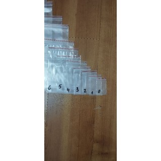 200 Chiếc  Túi Zip chỉ đỏ đủ size Túi dày ( từ số 0: 4x6 đến số 12: 34*45) hàng đẹp