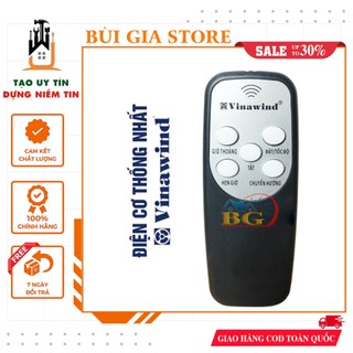 Điều khiển quạt treo tường, quạt đứng, quạt đảo trần Vinawind chính hãng