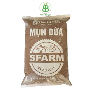 Mụn Xơ Dừa Đã Qua Xử Lý 5DM3 Giá Thể Mụn Dừa Trồng Cây
