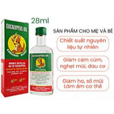 [CHÍNH HÃNG] Dầu khuynh diệp Kangaroo Thái Lan 28cc