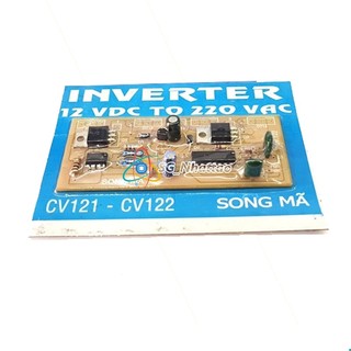Mạch tăng áp 12V lên 220V Inverter CV - 121 và CV122