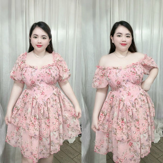 [Bigsize 60-85kg] Đầm cúp ngực tay ngắn (kèm 1 lót quần rời y hình)