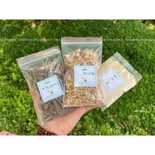 Bột sả ( xả) / củ sả khô thái lát/ lá sả chanh 15gr