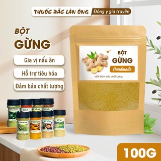 Bột gừng nguyên chất 100g