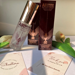 Chai xịt khoá nền giữ lớp makeup Charlotte Tilbury Airbrush Flawless Setting Spray 34ml fullbox/unbox