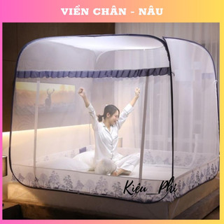 Màn chụp tự bung người lớn Kiều Phi - Mùng hụp tự bung 1m2 1m6 1m8 2m2 gấp gọn chống muỗi tuyệt đối