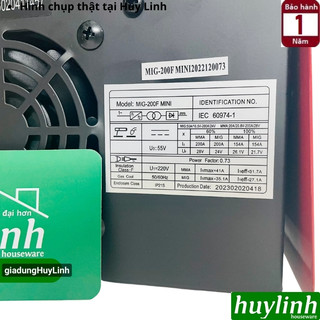 Máy hàn 2 chức năng Sasuke MIG-200F mini [Hàn que - Hàn MIG không khí] [Kenmax MIG 200F mini]