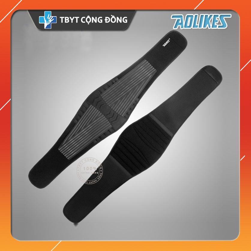 Đai Lưng Cột Sống Aolikes Thoát Vị, Thoái hóa, Đau Lưng, Tập Gym