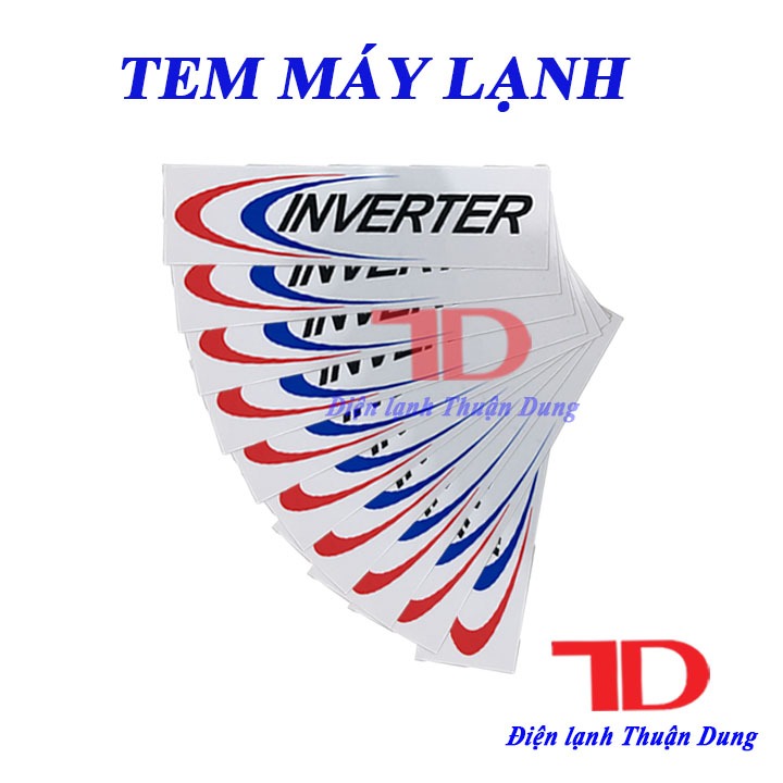 Combo 10 tem máy lạnh INVERTER màu