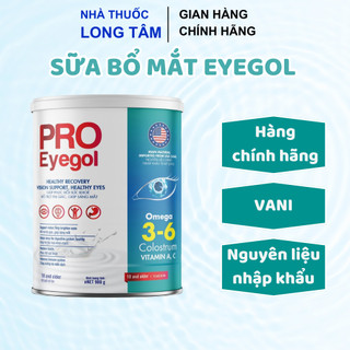 Sữa Bổ Mắt Pro Eyegol Giúp Mắt Sáng Khỏe Bổ Não Tăng Cường Trí Nhớ Khỏe Tim Mạch