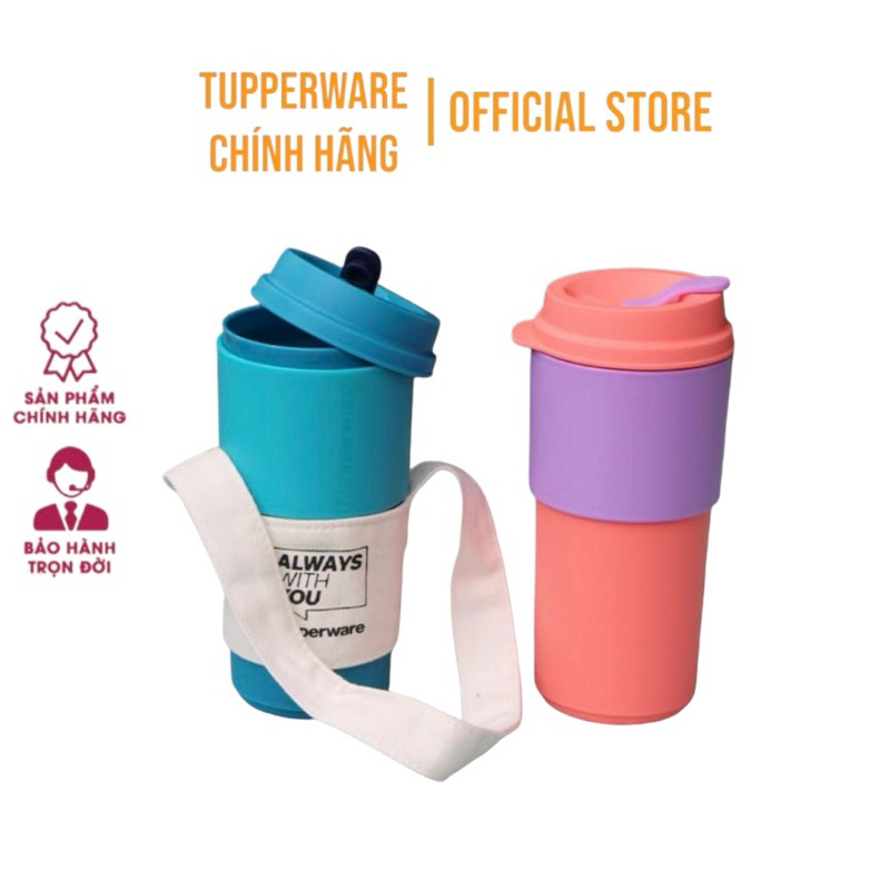 <Tupperware Chính hãng> Ly coffee to go 470ml