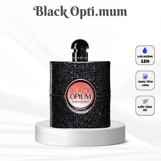 Nước hoa nữ ysl black opium edp 90ml- hương thơm ngọt ngào mùi hương bí ẩn quyến rũ