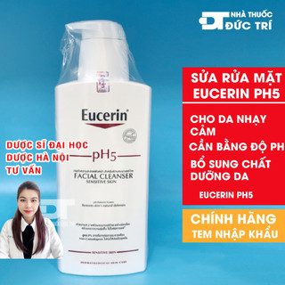 Sửa Rửa Mặt Eucerin pH5 Cho Da Nhạy Cảm Facial Cleanser - Eucerin PH5 Facial Cleanser Sensitive Skin