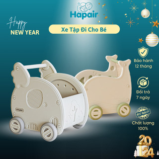 Xe tập đi cho bé Hapair có chứa giỏ đựng đồ chơi đa năng 4 chế độ - MK23022